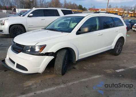 2018 Dodge Journey Se from USA, damaged, VIN 3C4PDCAB6JT166807